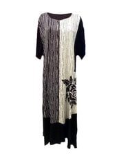 Велюровое платье с тюлевыми рукавами для женщин, чёрное цена и информация | Платья | pigu.lt