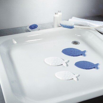 Neslystantis vonios kilimėlis žuvis цена и информация | Vonios kambario aksesuarai | pigu.lt