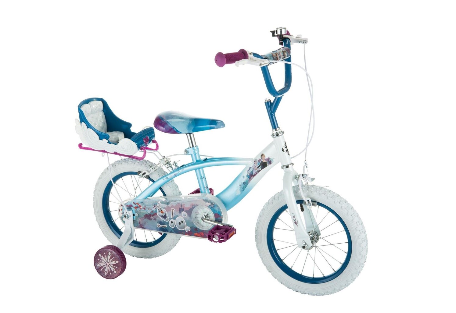 Vaikiškas dviratis Huffy Frozen 14" kaina ir informacija | Dviračiai | pigu.lt