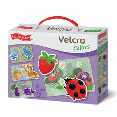 Игра на Velcro липучках "Первые цвета", Far Far Land цена и информация | Развивающие игрушки | pigu.lt