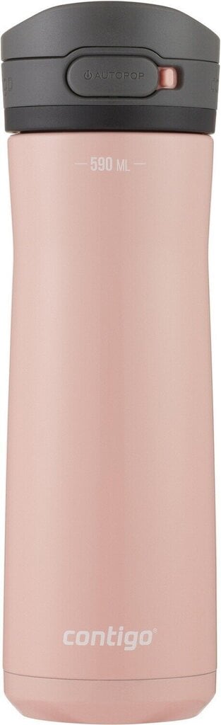 Vandens butelis Contigo JACKSON CHILL 2.0 SS PINK LEMO 590ml, 2156482 цена и информация | Gertuvės | pigu.lt