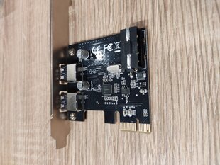 Sedna (SE-PCIE-USB3-2) kaina ir informacija | Valdikliai | pigu.lt