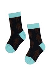 Детские хлопковые носки темно-синего цвета с изображением блестящих аквалангистов TUUTU цена и информация | Носки, колготки для девочек | pigu.lt