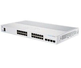 Cisco CBS250-24T-4G-EU L2/L3 Gigabit Ethernet (10/100/1000) Silver kaina ir informacija | Komutatoriai (Switch) | pigu.lt