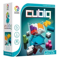 Loginis žaidimas Smart games Cubiq, EN kaina ir informacija | Stalo žaidimai, galvosūkiai | pigu.lt