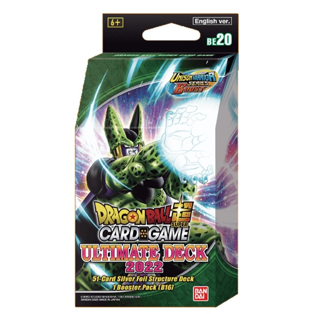 Žaidimo kortos DragonBall Super Card Game Unison Warrior Series Ultimate Deck 2022, ENG kaina ir informacija | Stalo žaidimai, galvosūkiai | pigu.lt