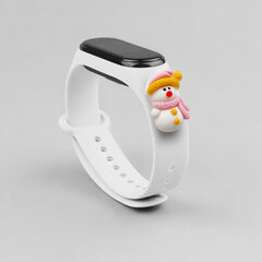 Hurtel Strap Xmas Wristband White kaina ir informacija | Išmaniųjų laikrodžių ir apyrankių priedai | pigu.lt