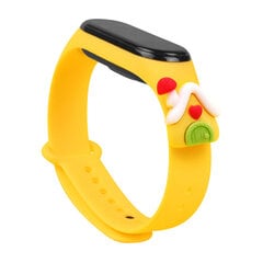 Hurtel Strap Xmas Wristband Yellow kaina ir informacija | Išmaniųjų laikrodžių ir apyrankių priedai | pigu.lt