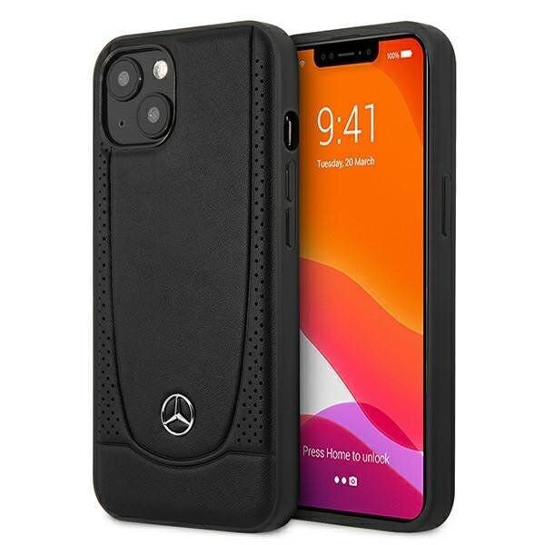 Mercedes MEHCP13SARMBK iPhone 13 mini 5,4 &quot; black Urban Line kaina ir informacija | Telefono dėklai | pigu.lt