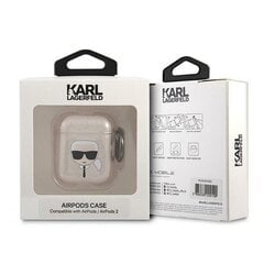 Чехол Karl Lagerfeld KLA2UKHGD для AirPods цена и информация | Наушники | pigu.lt