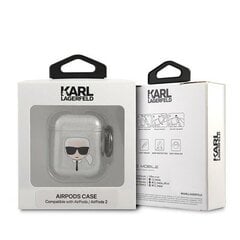 Чехол Karl Lagerfeld KLA2UKHGS для AirPods цена и информация | Наушники | pigu.lt