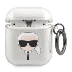 Чехол Karl Lagerfeld KLA2UKHGS для AirPods цена и информация | Наушники | pigu.lt