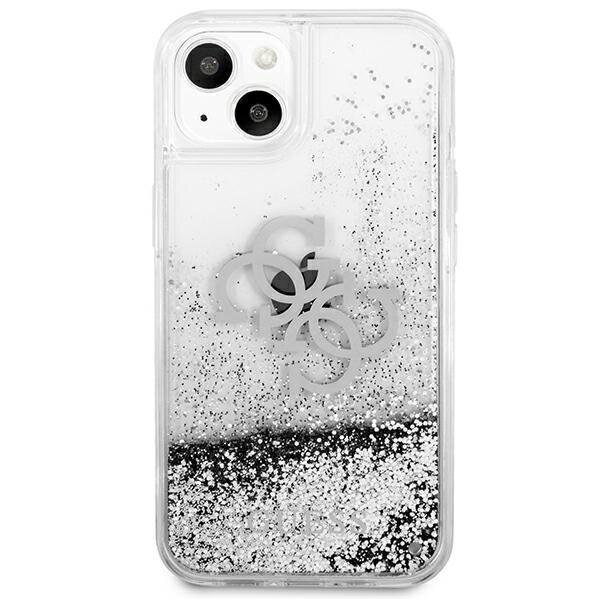 Guess GUHCP13SLG4GSI, skirtas iPhone 13 mini, sidabrinis kaina ir informacija | Telefono dėklai | pigu.lt
