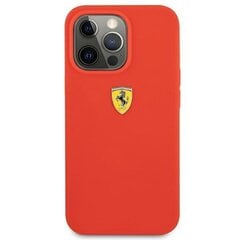 Ferrari FESSIHCP13LRE iPhone 13 Pro / 13 6.1", красный силикон цена и информация | Чехлы для телефонов | pigu.lt