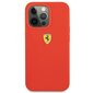 Ferrari FESSIHCP13LRE iPhone 13 Pro / 13 6.1 &quot;red Silicone цена и информация | Telefono dėklai | pigu.lt