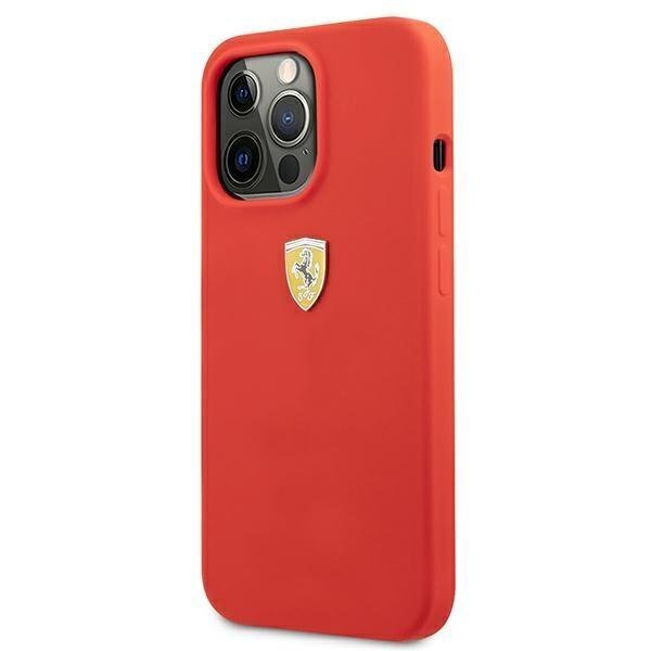 Ferrari FESSIHCP13XRE iPhone 13 Pro Max 6.7 &quot;red Silicone kaina ir informacija | Telefono dėklai | pigu.lt