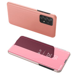Hurtel Clear View Case skirtas Samsung Galaxy A73, rožinis kaina ir informacija | Telefono dėklai | pigu.lt