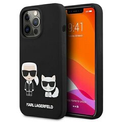 Telefono dėklas Karl Lagerfeld KLHMP13XSSKCK iPhone 13 Pro Max 6.7'' kaina ir informacija | Telefono dėklai | pigu.lt