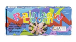 Spalvoto silikono apyrankių gaminimo rinkinys Rainbow Loom цена и информация | Развивающие игрушки | pigu.lt