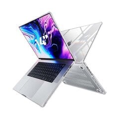 Чемодан Unicorn Beetle для MacBook Pro 14 2021, прозрачный цена и информация | Охлаждающие подставки и другие принадлежности | pigu.lt