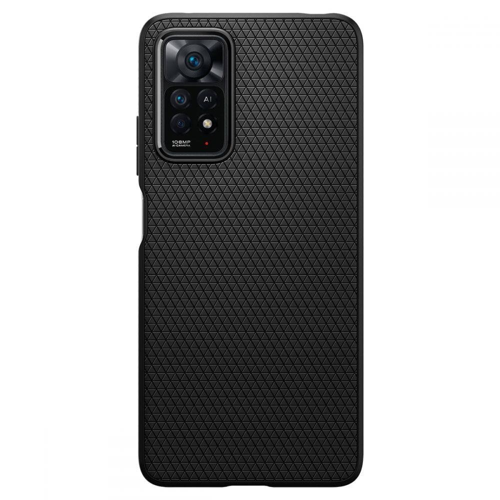 Spigen Liquid Air Xiaomi Redmi Note 11 Pro / 11 Pro 5G Black kaina ir informacija | Telefono dėklai | pigu.lt