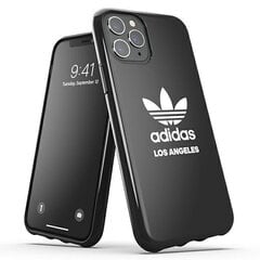 Чехол Adidas для iPhone 11 Pro, чёрный цена и информация | Чехлы для телефонов | pigu.lt
