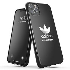 Adidas OR SnapCase Los Angeles skirtas iPhone 11 Pro Max 43881, juodas kaina ir informacija | Telefono dėklai | pigu.lt