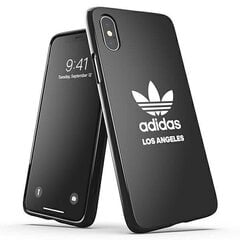 Adidas OR SnapCase Los Angeles skirtas iPhone X / Xs 43878, juodas kaina ir informacija | Telefono dėklai | pigu.lt