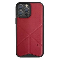 Uniq case Transforma, skirtas iPhone 13 Pro Max, raudonas kaina ir informacija | Telefono dėklai | pigu.lt