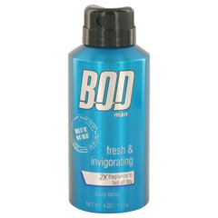 Kūno purškiklis vyrams Bod Man Blue Surf by Parfums De Coeur Body Spray, 120ml kaina ir informacija | Kūno kremai, losjonai | pigu.lt