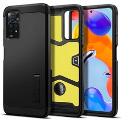 Spigen Tough Armor Xiaomi Redmi Note 11 Pro / 11 Pro 5G Black kaina ir informacija | Telefono dėklai | pigu.lt