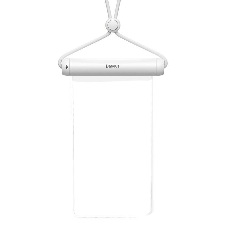 Baseus Cylinder Slide-cover waterproof smartphone bag, baltas цена и информация | Telefono dėklai | pigu.lt