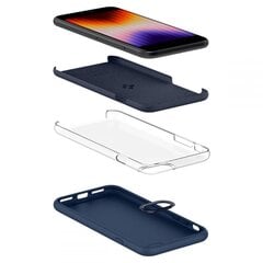Spigen Case skirtas Apple iPhone SE 2022 / SE 2020 / 7 / 8, mėlynas kaina ir informacija | Telefono dėklai | pigu.lt