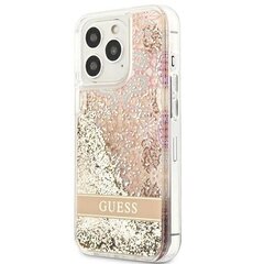 Guess GUHCP13LLFLSD skirtas iPhone 13 Pro / 13 6,1", rožinis kaina ir informacija | Telefono dėklai | pigu.lt