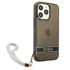 Guess GUHCP13LHTSGSK для Apple iPhone 13 Pro / 13 6,1", черный цена и информация | Чехлы для телефонов | pigu.lt
