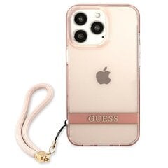 Guess GUHCP13LHTSGSP для Apple iPhone 13 Pro / 13 6.1", розовый цена и информация | Чехлы для телефонов | pigu.lt