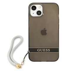 Guess GUHCP13SHTSGSK, skirtas iPhone 13 mini, juodas kaina ir informacija | Telefono dėklai | pigu.lt