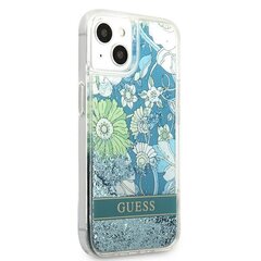 Guess GUHCP13SLFLSN для iPhone 13 mini, зеленый цена и информация | Чехлы для телефонов | pigu.lt
