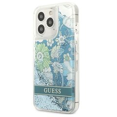 Guess GUHCP13XLFLSN skirtas iPhone 13 Pro Max 6.7", žalias kaina ir informacija | Telefono dėklai | pigu.lt