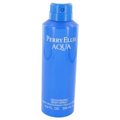 Parfumuotas kūno purškiklis vyrams Perry Ellis Aqua, 200 ml kaina ir informacija | Parfumuota kosmetika vyrams | pigu.lt
