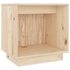 vidaXL Naktinės spintelės, 2vnt., 40x30x40cm, pušies medienos masyvas kaina ir informacija | Spintelės prie lovos | pigu.lt