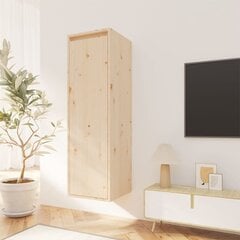 Sieninė spintelė, 30x30x100 cm, ruda kaina ir informacija | Lentynos | pigu.lt