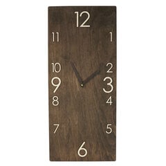 Sieninis laikrodis, Vertikalus pulkstenis, Unikalus pulkstenis, Medinis pulkstenis, Rankų darbo medinis pulkstenis, Rudas laikrodis, Išskirtinio dizaino laikrodis, Sieninis vertikalus medinis pulkstenis, Laikrodis kabinamas ant sienos kaina ir informacija | Laikrodžiai | pigu.lt