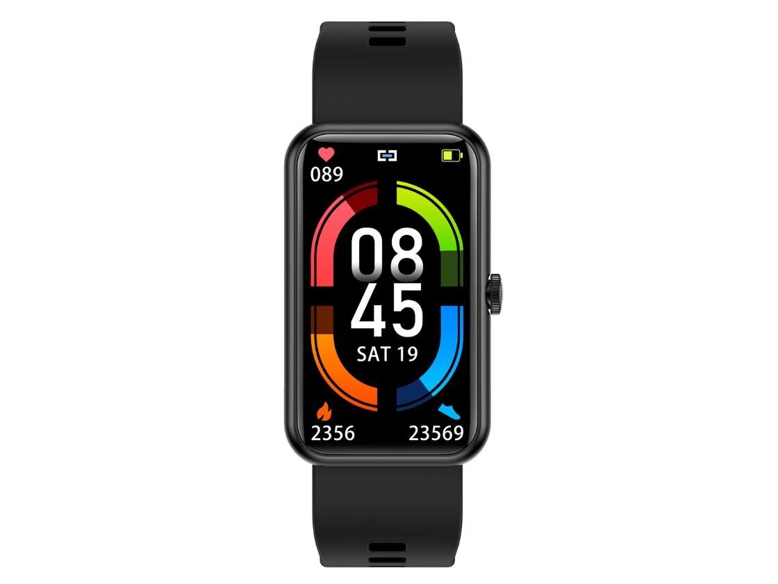 Trevi T-Fit 210 Slim Black kaina ir informacija | Išmanieji laikrodžiai (smartwatch) | pigu.lt