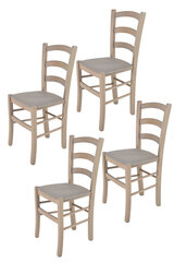 Kėdė Venice, 4 vnt, pilkos kaina ir informacija | Virtuvės ir valgomojo kėdės | pigu.lt