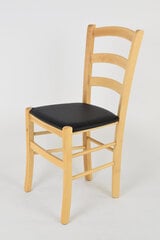 Tommychairs - стул VENICE структура из бука натурального цвета и сиденье из соломы цена и информация | Стулья для кухни и столовой | pigu.lt