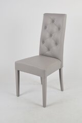 Kėdė Chantal, 2 vnt, pilkos kaina ir informacija | Virtuvės ir valgomojo kėdės | pigu.lt