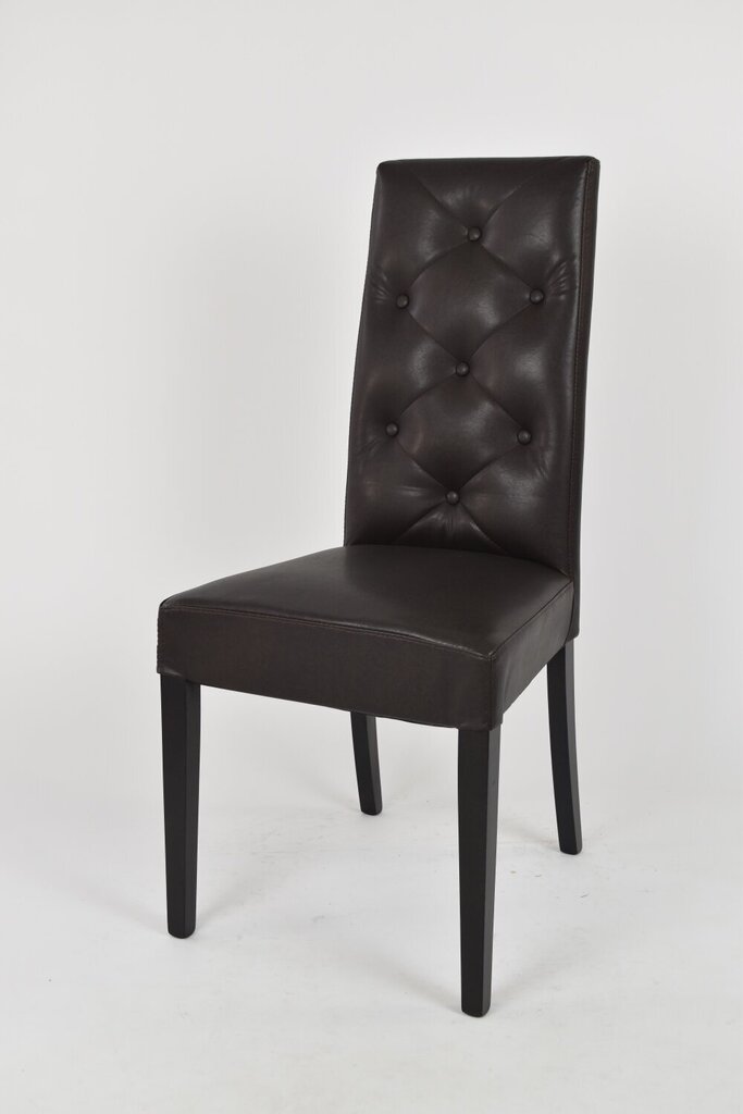 Kėdė Chantal, 2 vnt, juodos kaina ir informacija | Virtuvės ir valgomojo kėdės | pigu.lt