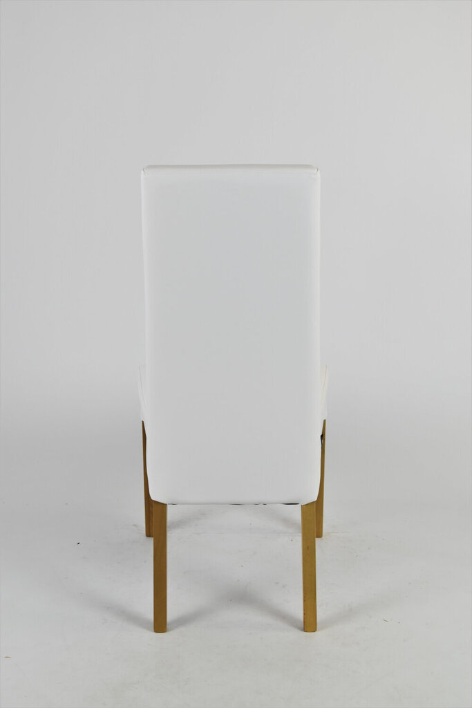 Kėdė Luisa, 4 vnt, baltos kaina ir informacija | Virtuvės ir valgomojo kėdės | pigu.lt