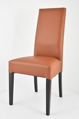 Kėdė Luisa, 4 vnt, rudos kaina ir informacija | Virtuvės ir valgomojo kėdės | pigu.lt